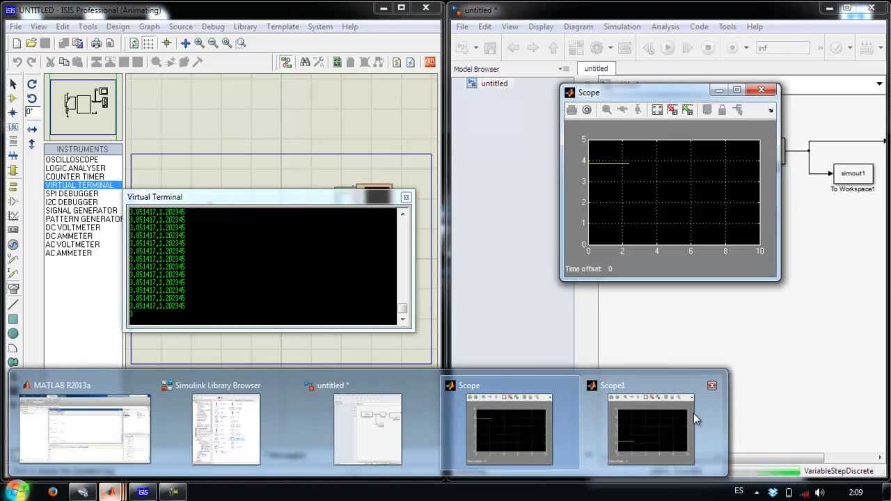 PUERTO SERIE CON SIMULINK Y PIC