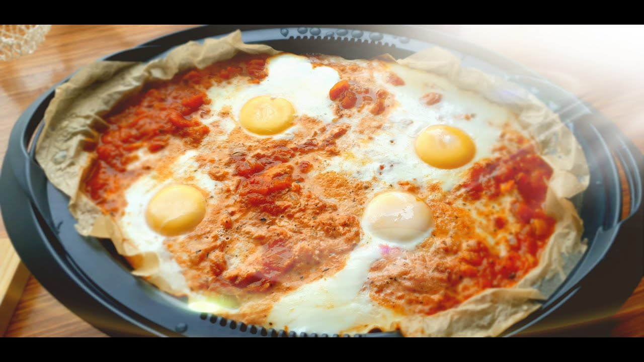 Shakshuka na Varomie - proste i sycące śniadanie lub kolację z Thermomixa :) #thermomix