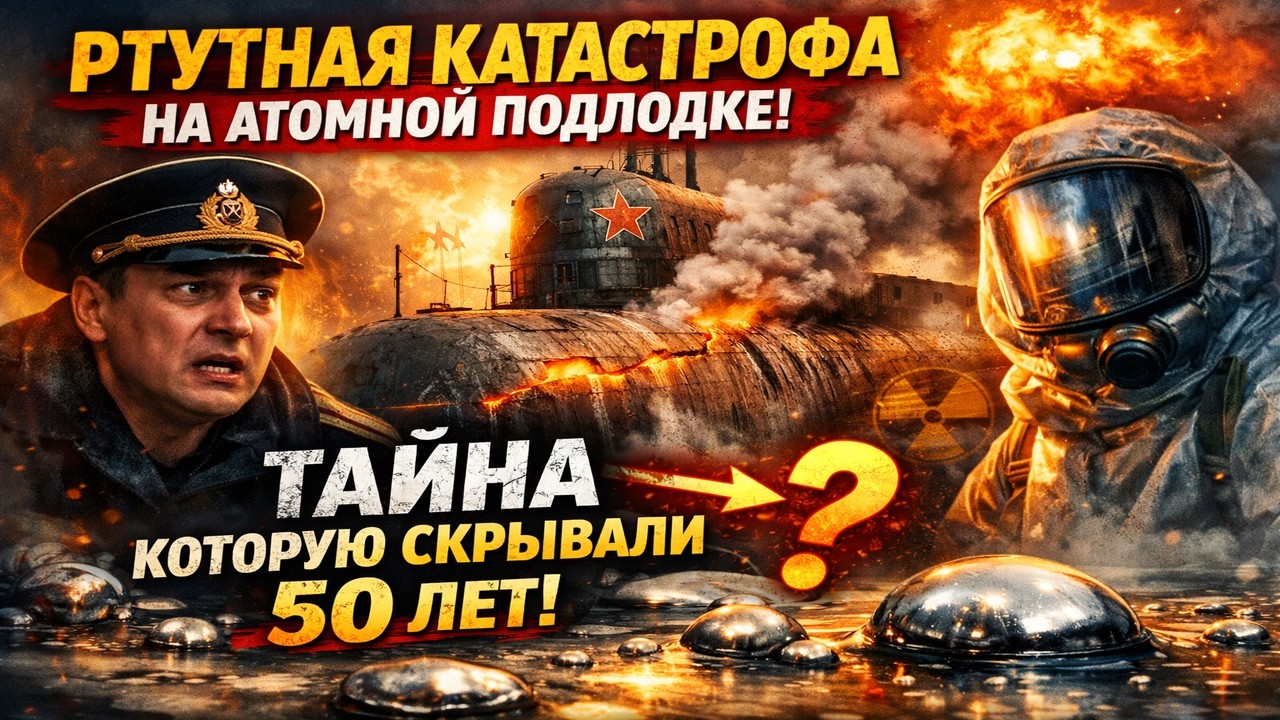 СССР Молчал Полвека… Что Произошло На Подлодке С Ртутью?