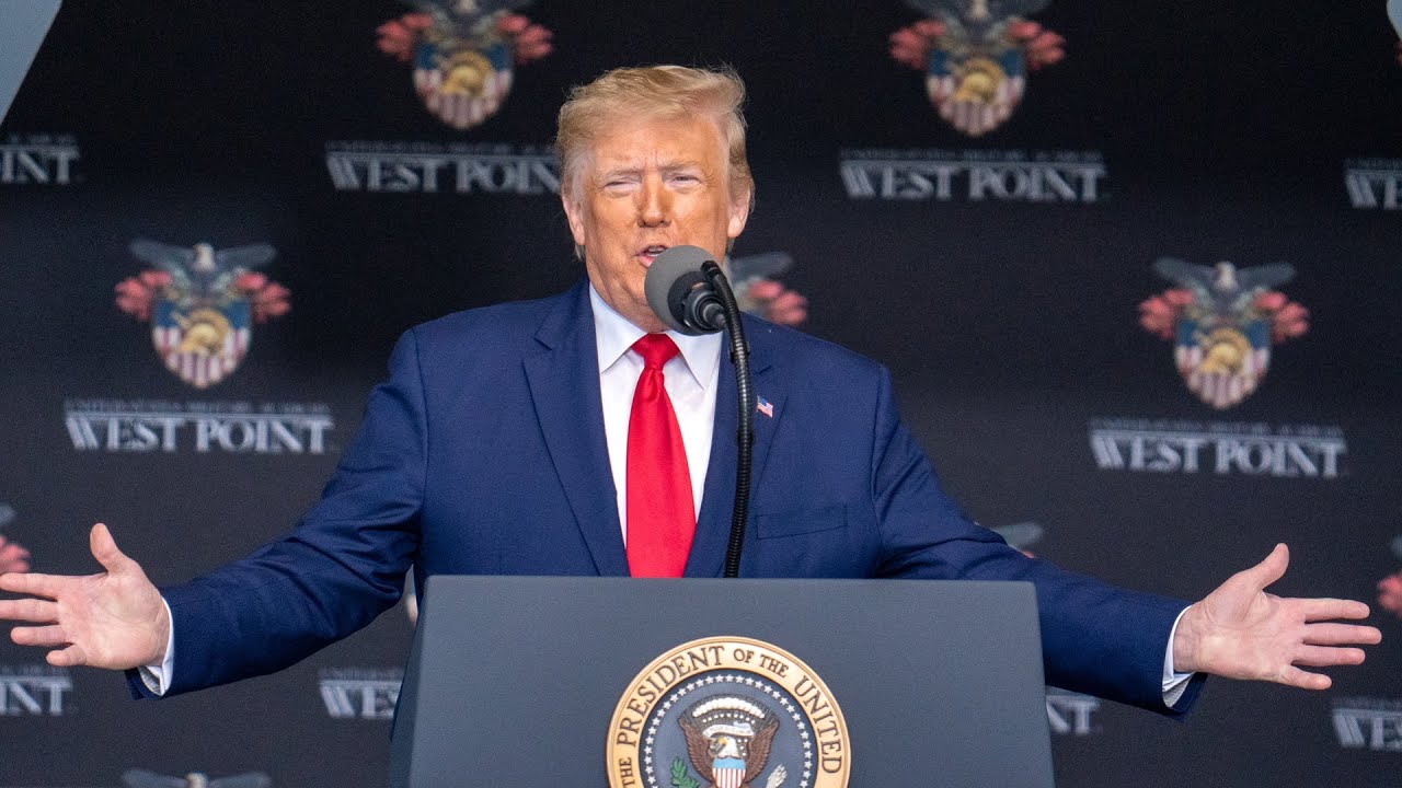 LIVE: Trump Delivers Commencement Address at West Point