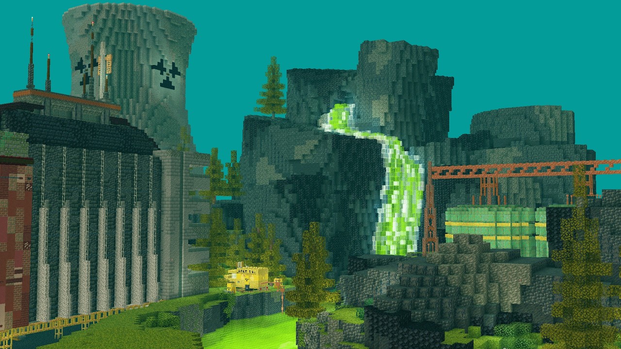 i built the most over-the-top gold farm on the nether roof