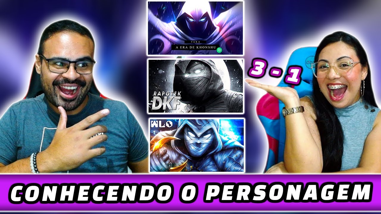 REACT EM CASAL CAVALEIRO DA LUA | Taka A Era de Khonshu, WLO Fases da Lua & DKF Punhos de Khonshu