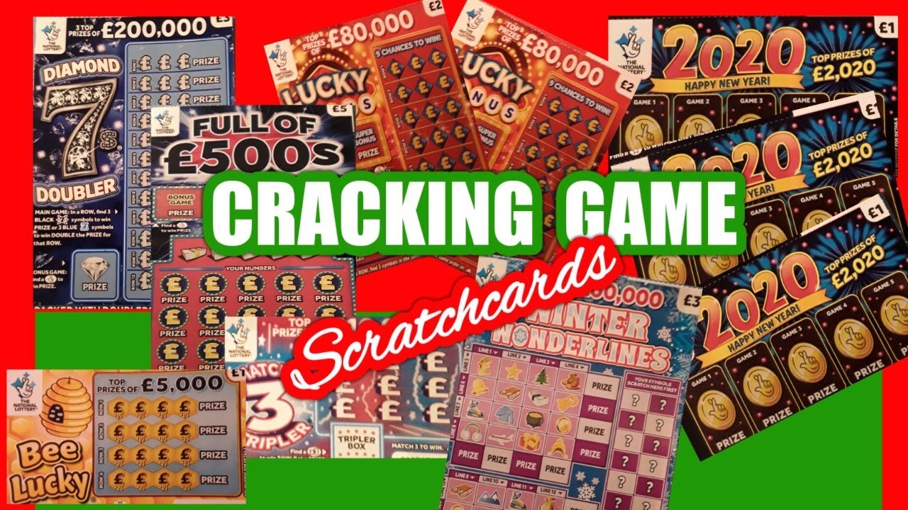 Scratchcards..Full &pound;500s.Lucky Bonus.2020.Winter Wonderlines.Diamond 7s.Bee Lucky