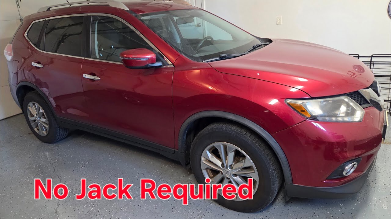 2016 Nissan Rogue Oil Change(2014-2020) No Jack