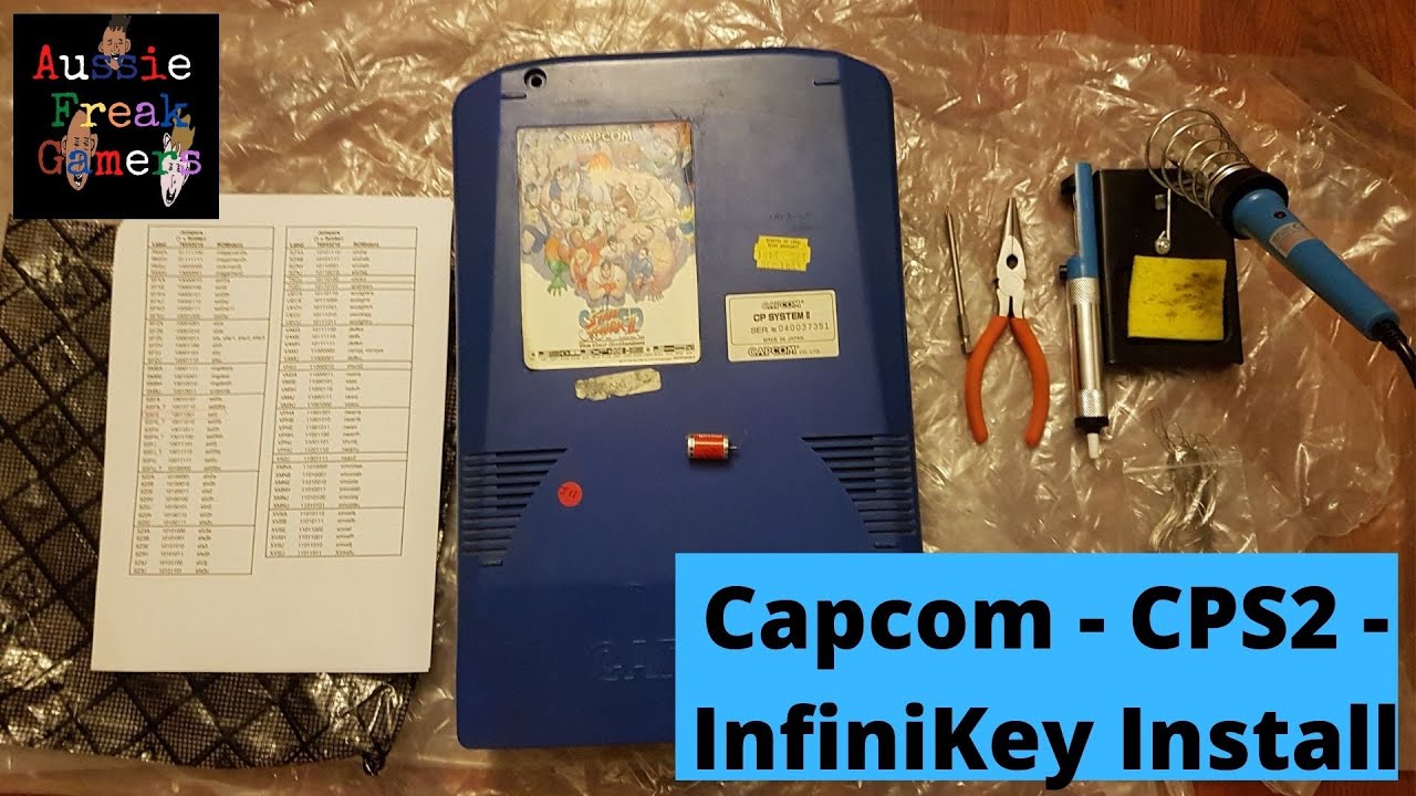 Capcom - CPS2 - InfiniKey Install