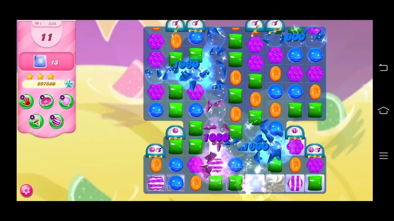 Candy crush saga level 338