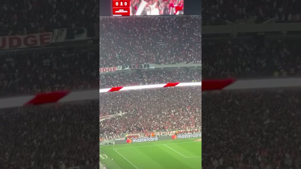 Así escuchan los visitantes en El Monumental | River Plate vs Libertad | Copa Libertadores 2025