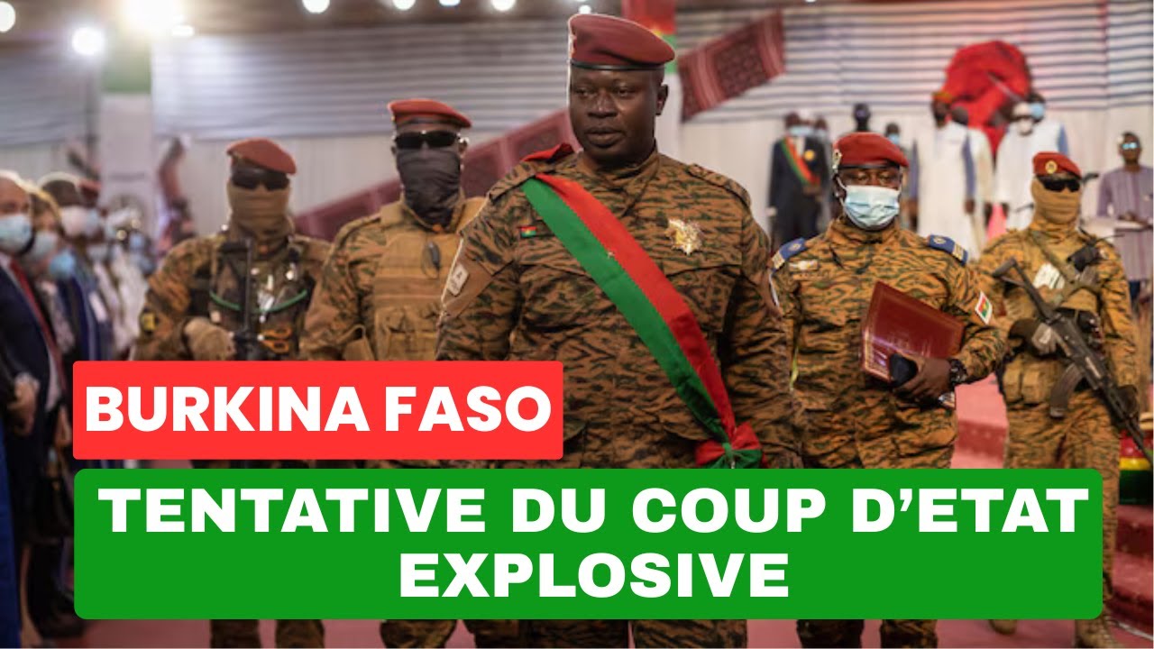 🔴URGENT : Tentative du Coup d'&Eacute;tat D&eacute;jou&eacute;e contre Ibrahim Traor&eacute; au Burkina Faso ! Arrestations