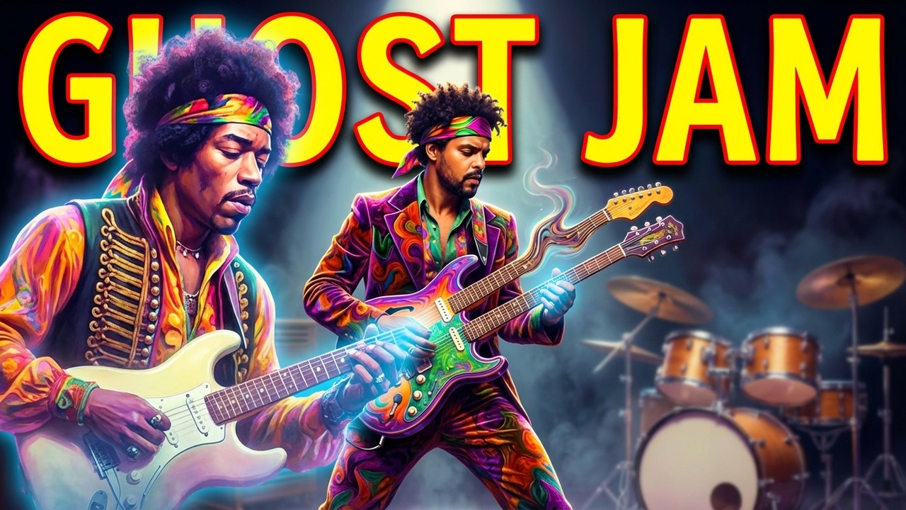 🎸 GHOST JAMS 🌌 The Groove Becomes Electric | Funk Guitar Sessions #funk #phonk #lofimusic #lofi