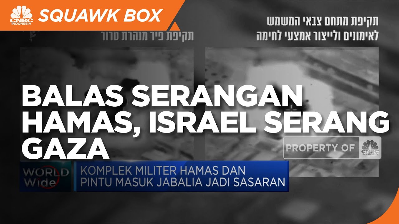 Balas Serangan Hamas, Israel Serang Gaza
