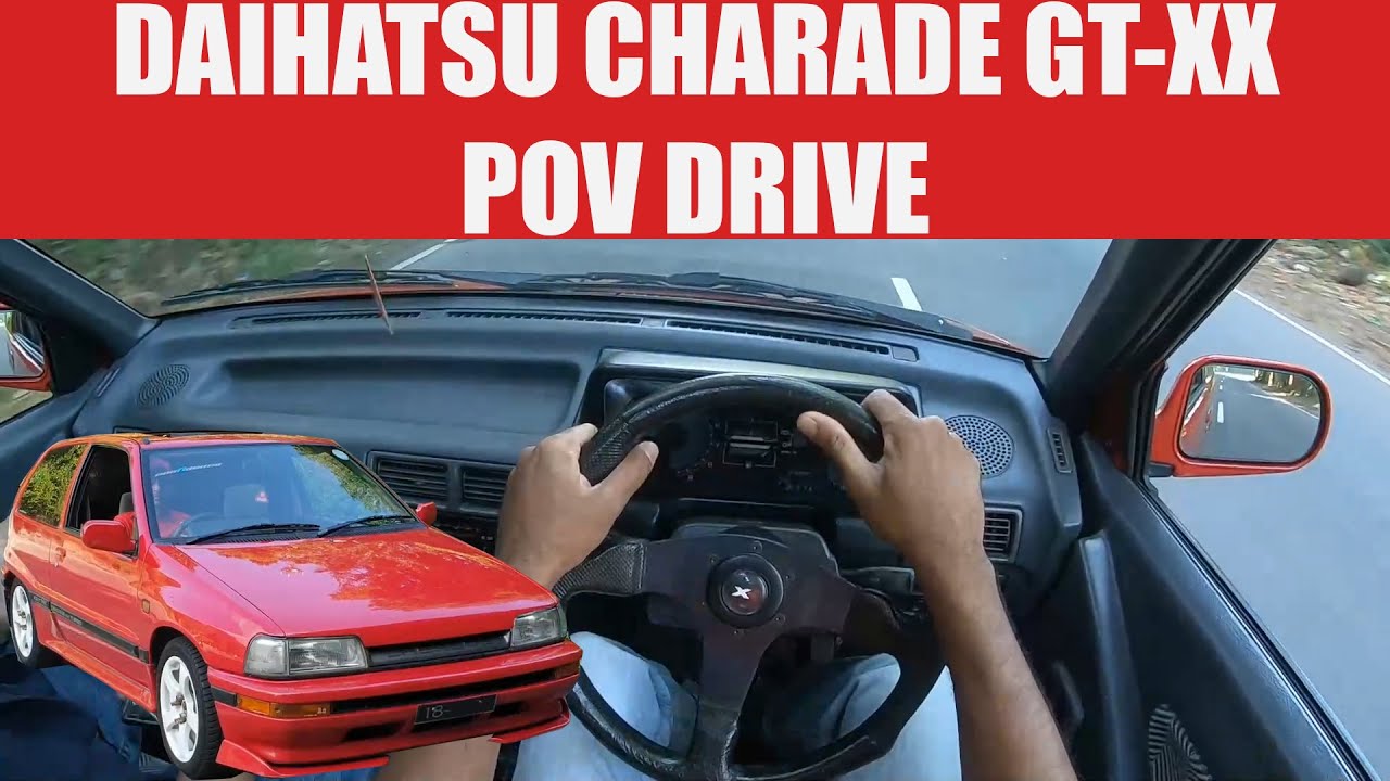 Daihatsu Charade GT XX POV Drive