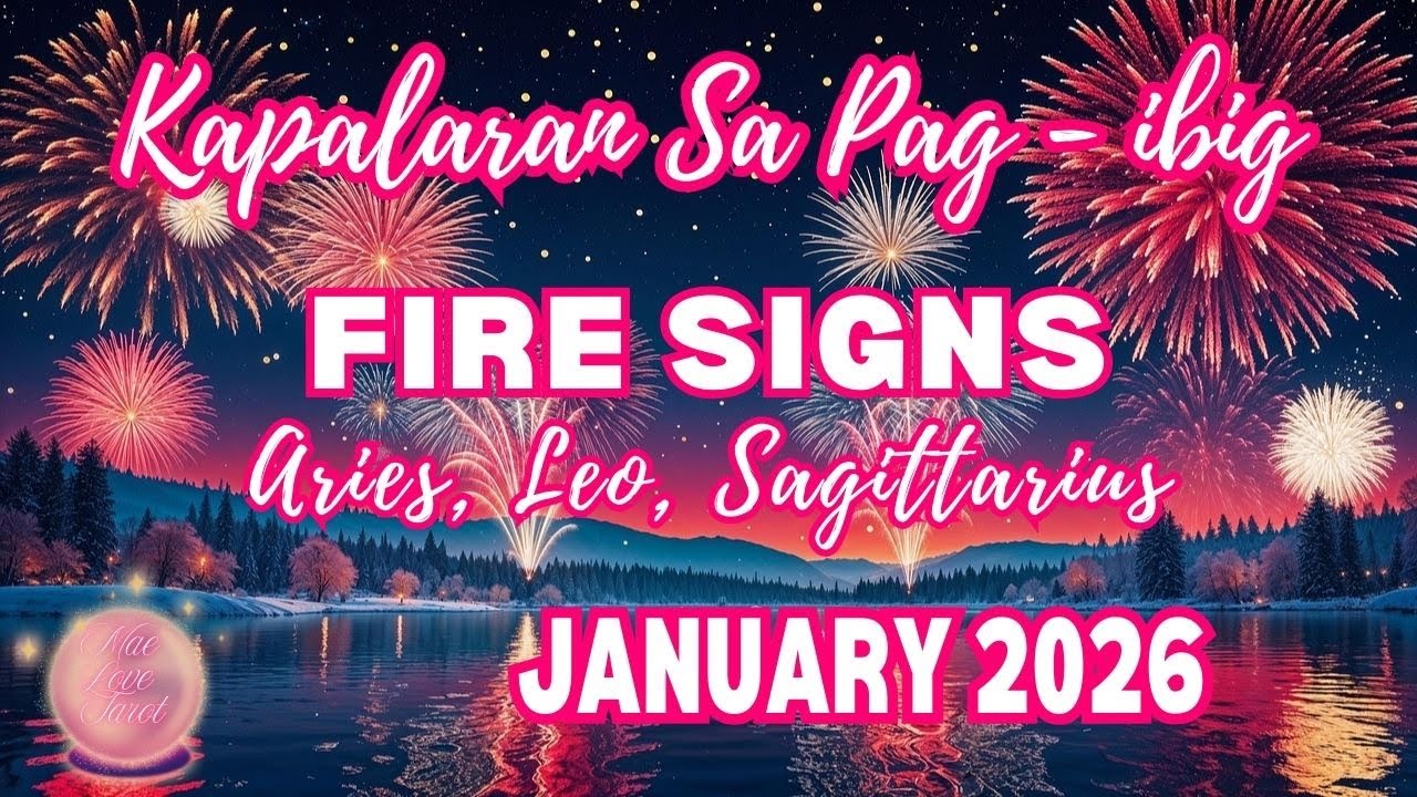 Kapalaran Sa Pag Ibig | FIRE SIGNS Aries Leo Sagittarius | January 2026 | Tarot Card Reading