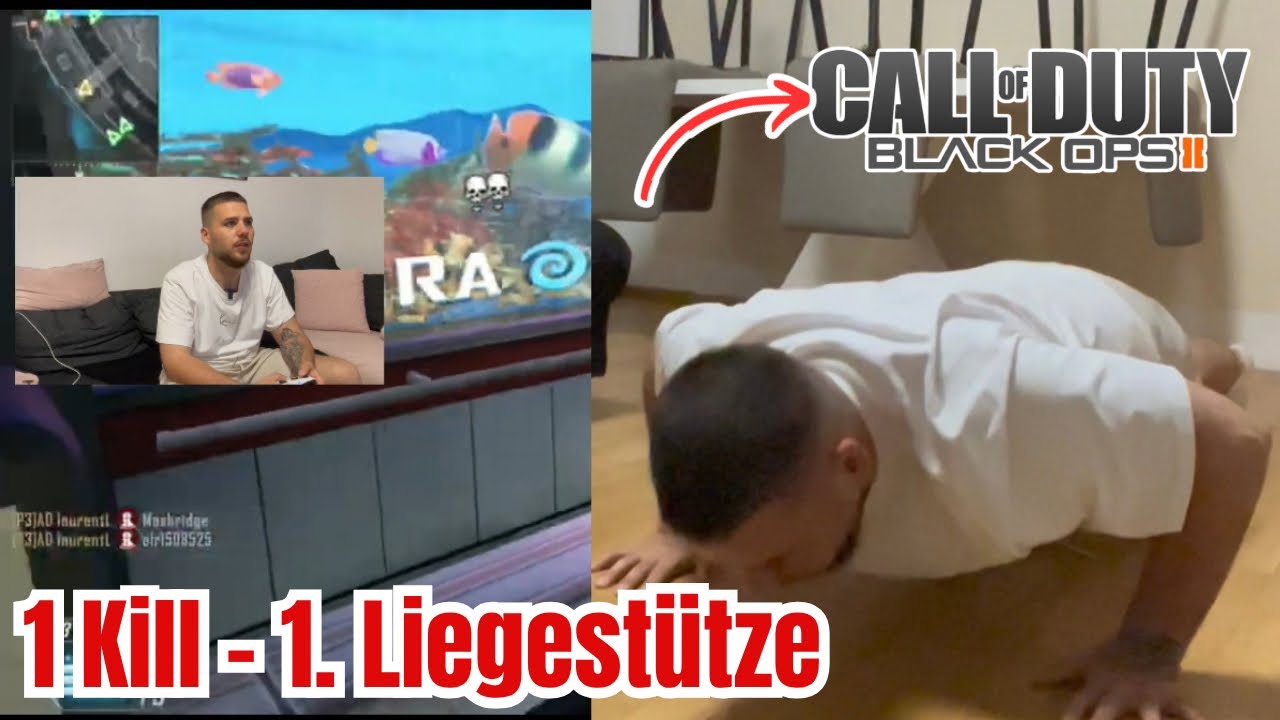 1Kill - 1.Liegestütze Challenge | Black ops 2