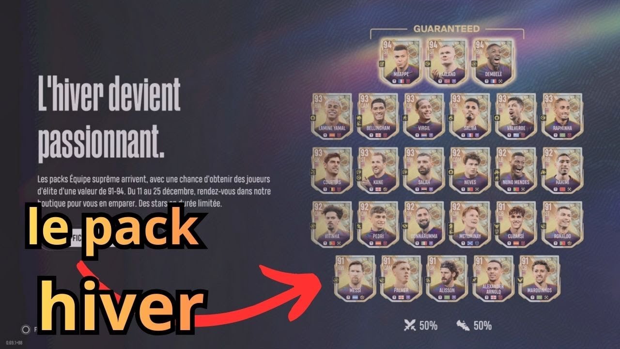  Pack Hiver UFL : Mes astuces + un match totalement fou ! ⚽🔥