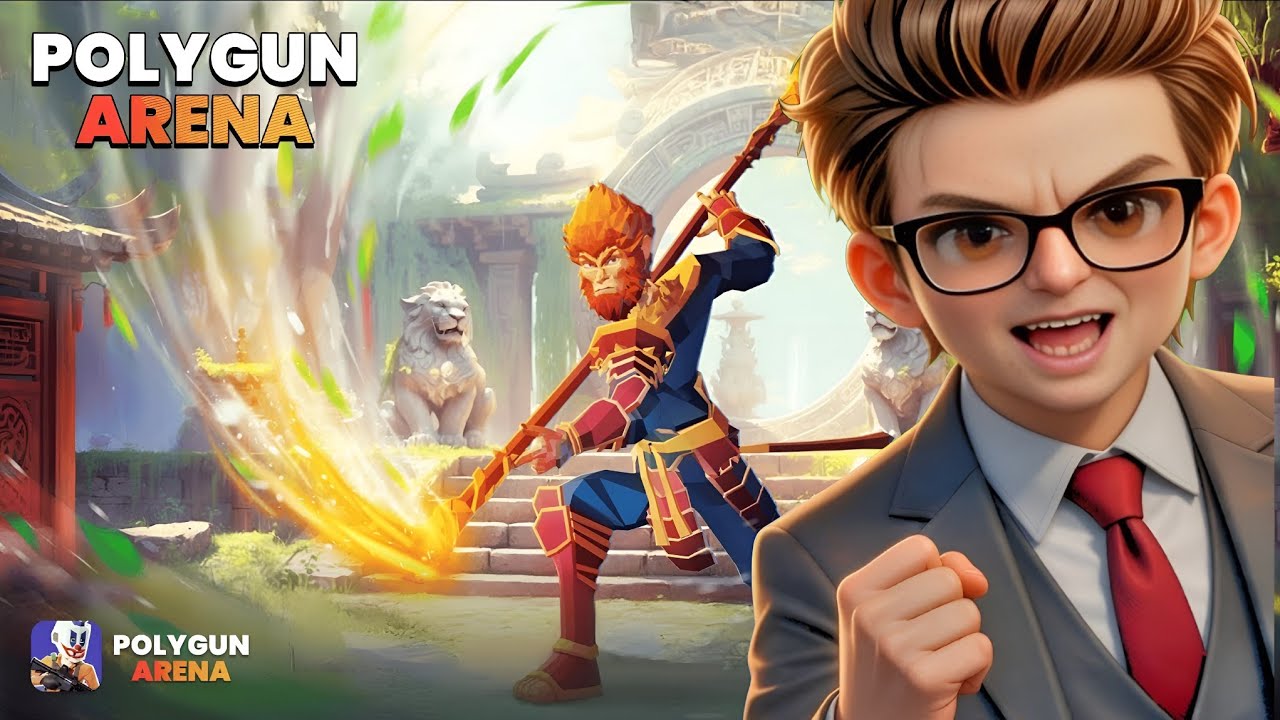 Polygon Arena: Online Shooter  Multiplayer FPS Fun Gun Game - Gameplay Part 1 (iOS, Android) 