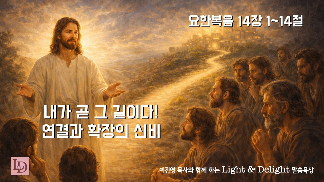 Light & Delight 말씀묵상 | 요한복음 14장 1~14절 | 이진영 목사