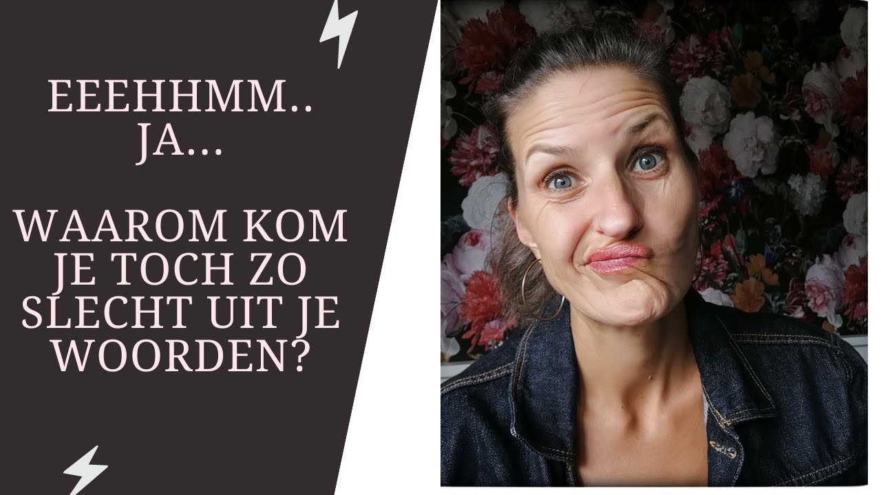 Waarom kom je soms zo slecht uit je woorden? En wat kun je eraan doen?