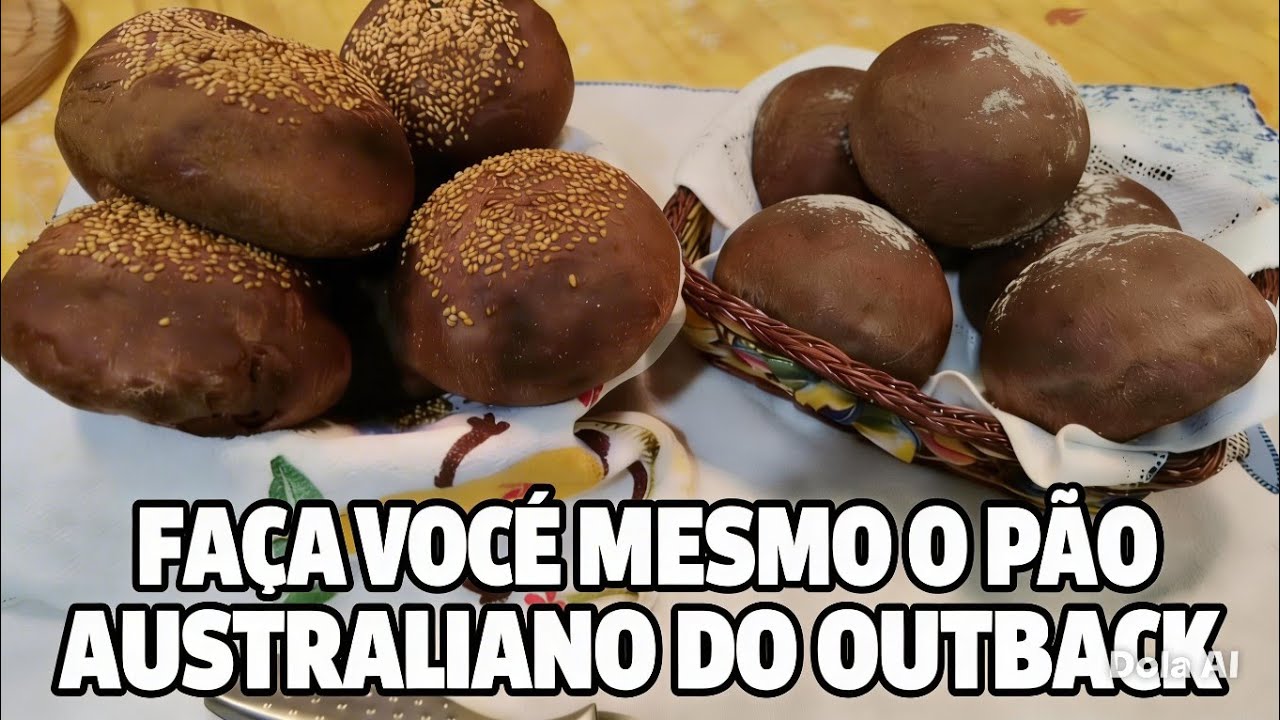 Pão do Outback  Pão Australiano| Manual de Cozinha Rápida