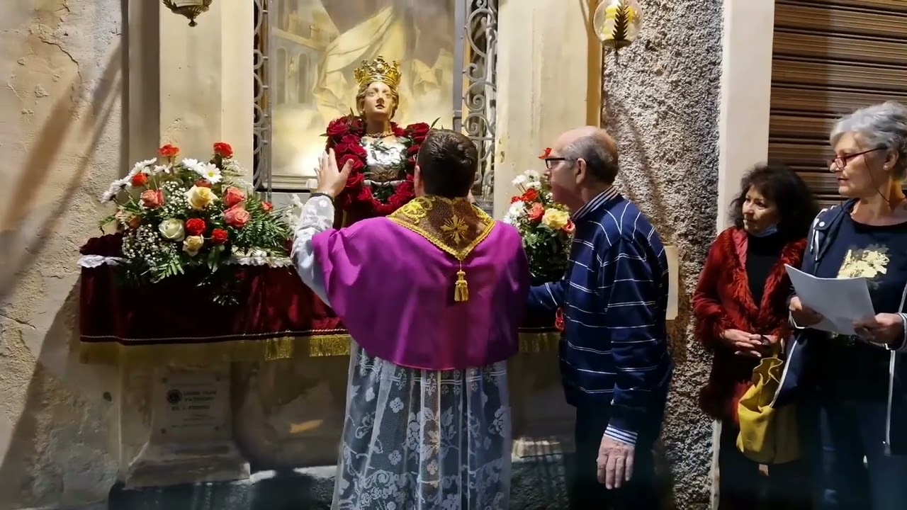 Festa di S.Barbara delle Rose 2023 Paternò Processione per le vie del centro storico. 29.05.2023