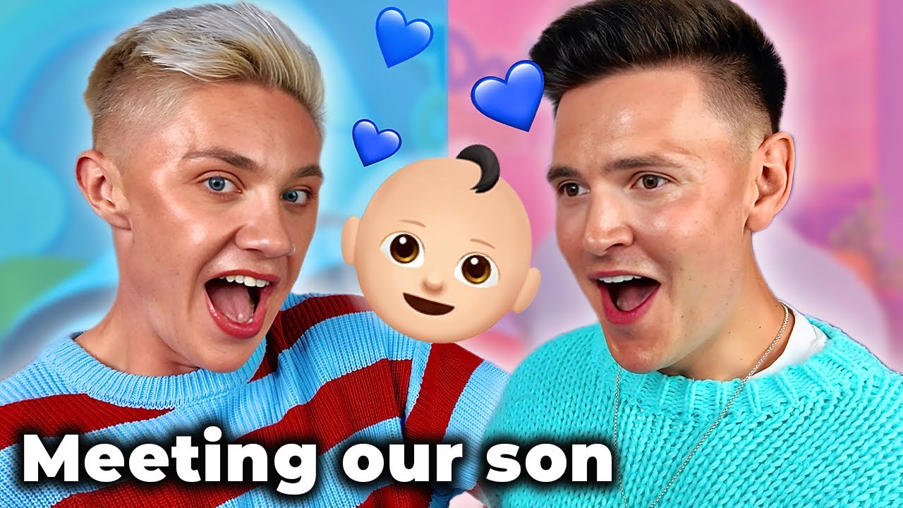 Meeting Our Son For The FIRST TIME - We Changed Our First Nappy!