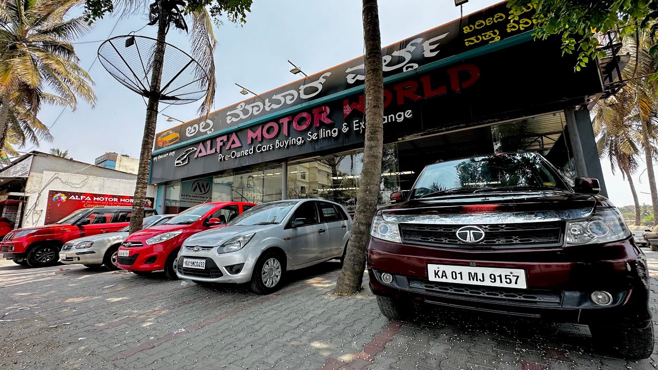 used cars in bangalore at alpha motor world 🚗 ||bannerghatta main road  ||