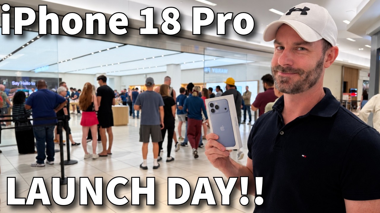 Забираю iPhone 18 Pro Max в Apple Store! (Индианаполис)