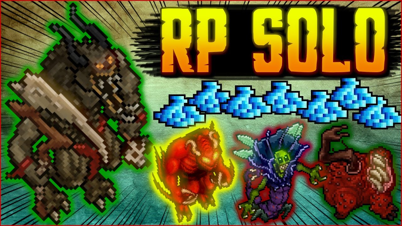 RP 1050 SOLO - MUITO PROFIT e EXP OK (Ferumbras' Ascendant Entrance)