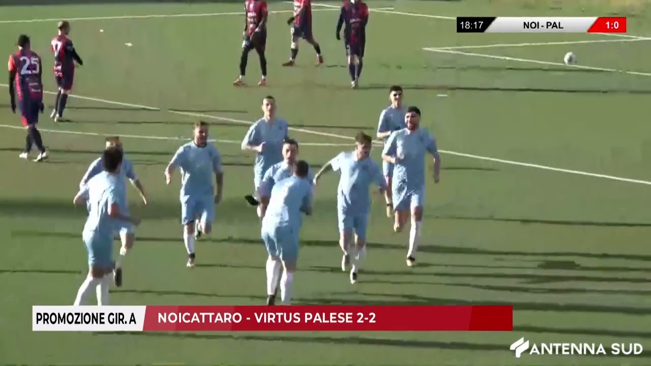 12 GENNAIO 2026 - PROMOZIONE GIRONE A: NOICATTARO - VIRTUS PALESE 2-2