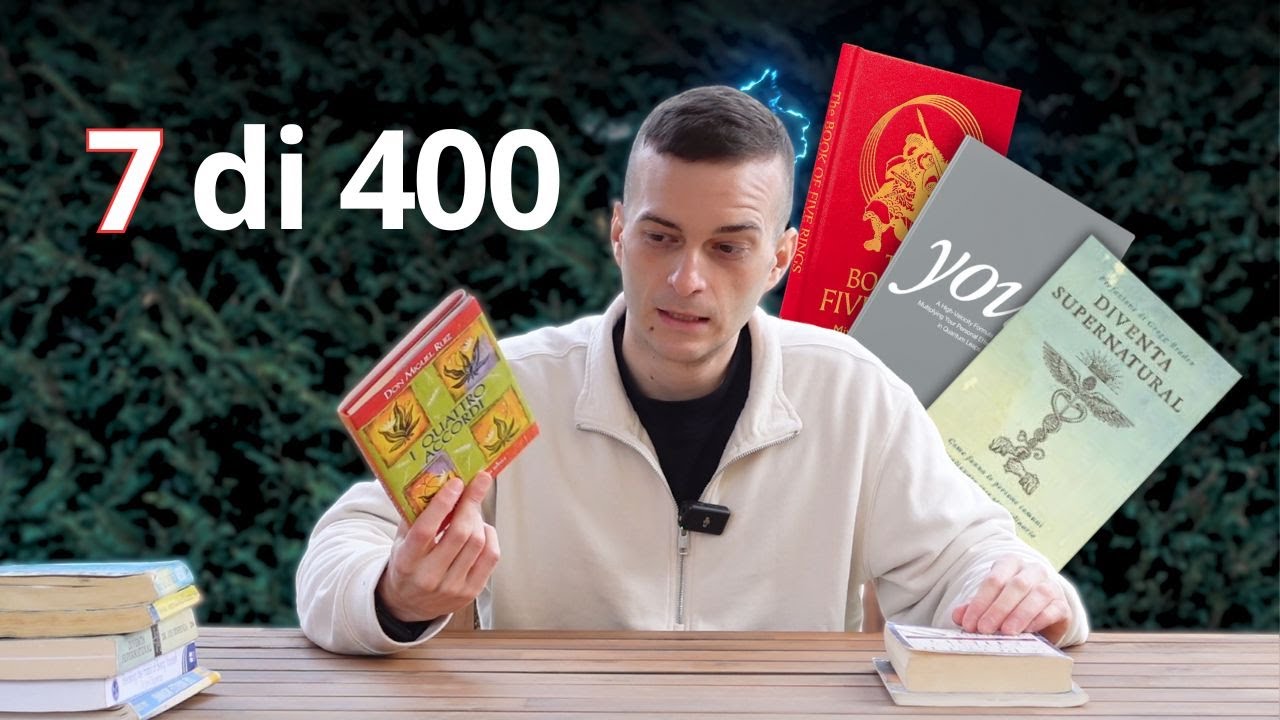 i 7 LIBRI che mi hanno cambiato La mente