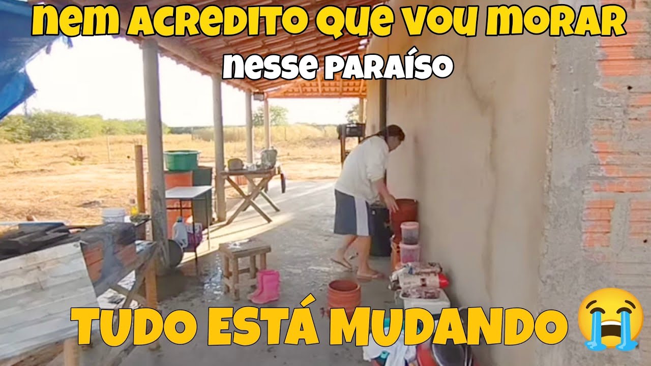 Tudo está mudando/ ficando lindo / nossa casa na roça *projeto fazendinha simples*