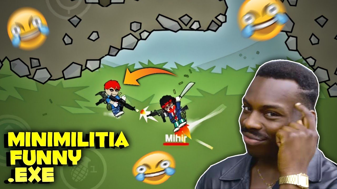 Minimilitia New Crunchy 😋😋 Funny Video 🤣😆