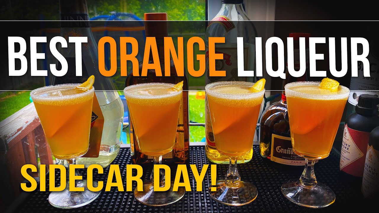 SIDECAR RECIPE | Triple Sec vs Cointreau vs Grand Marnier vs Curaçao | Rob's Home Bar