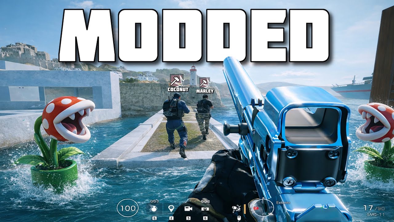 MODDED SIEGE IS BETTER THAN REAL SIEGE?!