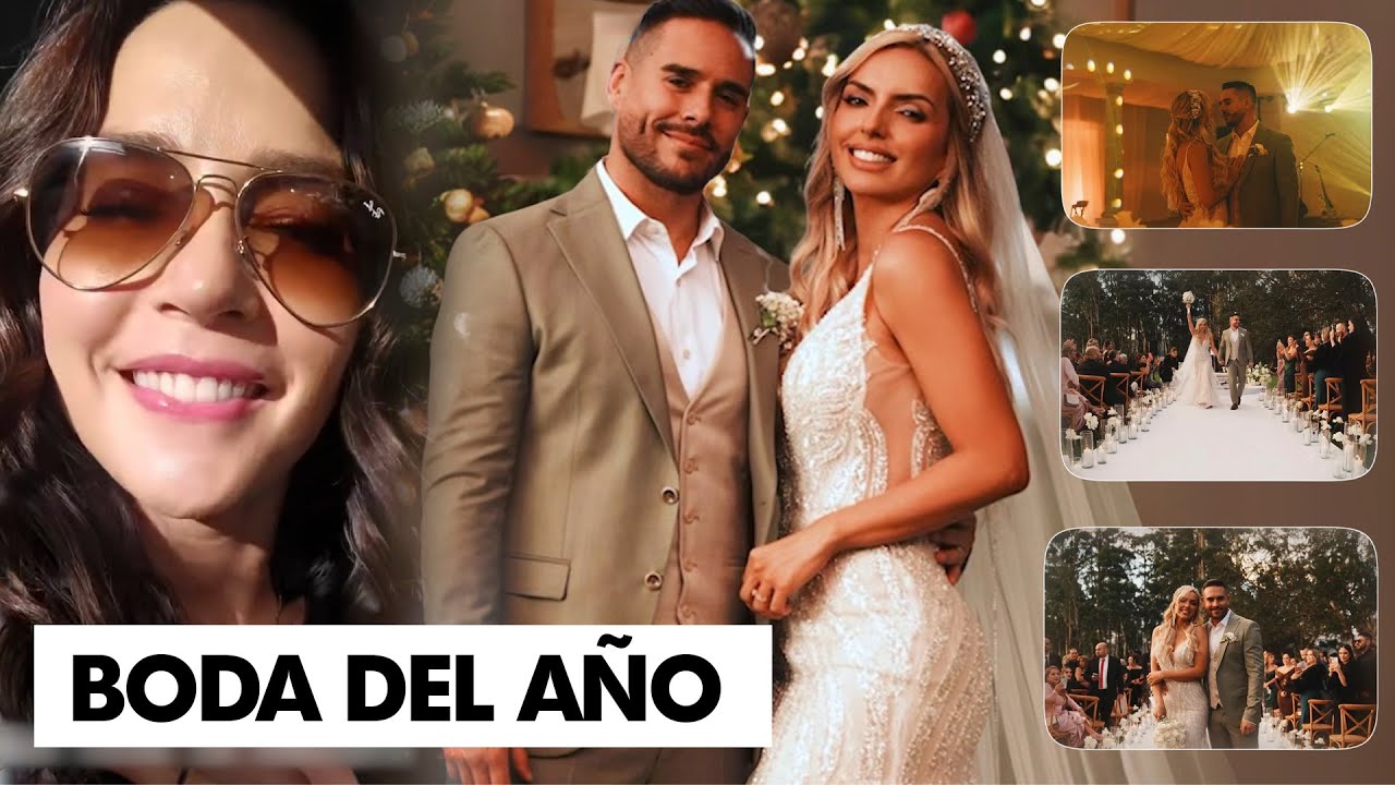 Así fue la boda de Sebastián Caicedo y Juliana Diez, Carmen reacciona.