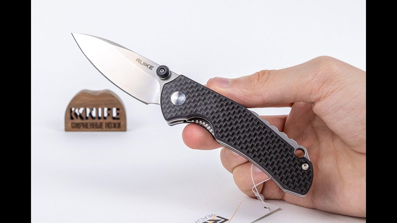Нож P671-CB Sandvik 14C28N Carbon Fiber от Ruike