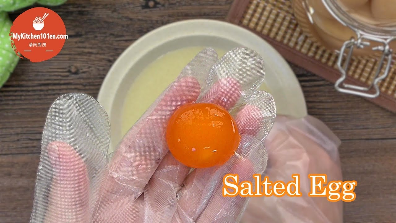 10 Days Salted Egg Recipe with Brine Curing Method | MyKitchen101en