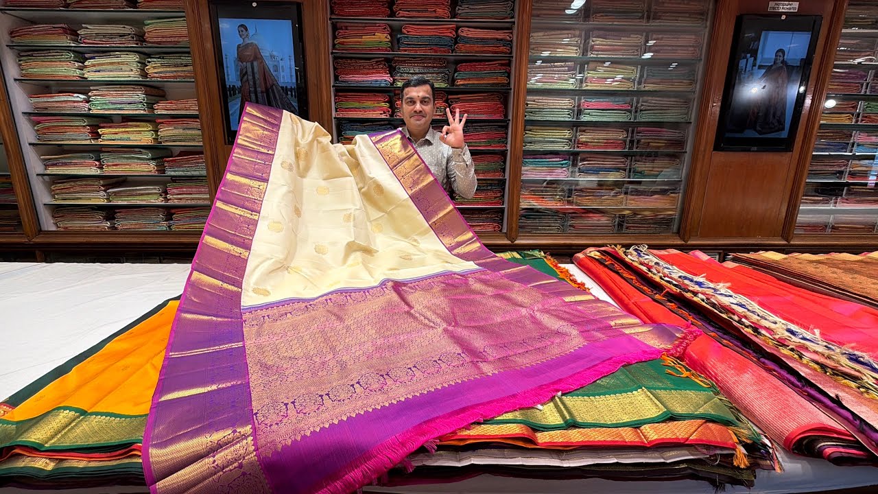 Srinidhi Silks Presents ✨Wedding Season Special Pure Kanchipuram sarees at Kanchipuram price 