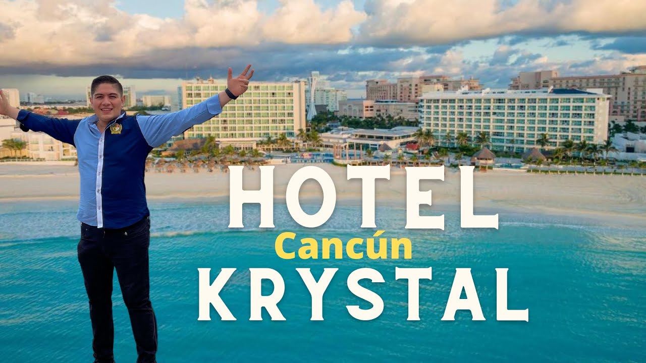 Hotel Krystal Cancún, la mejor playa, al lado del @CocoBongoShowDisco