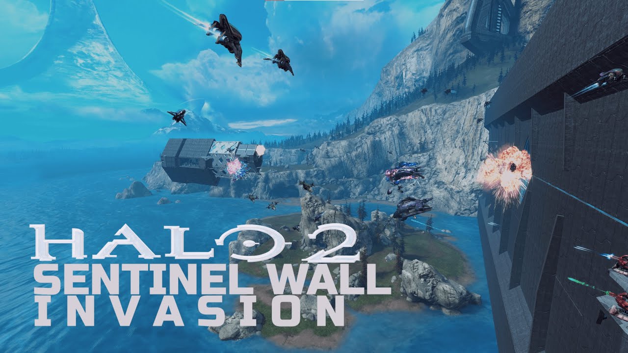 Sentinel Wall: Invasion - Halo Custom Game Browser [MCC]