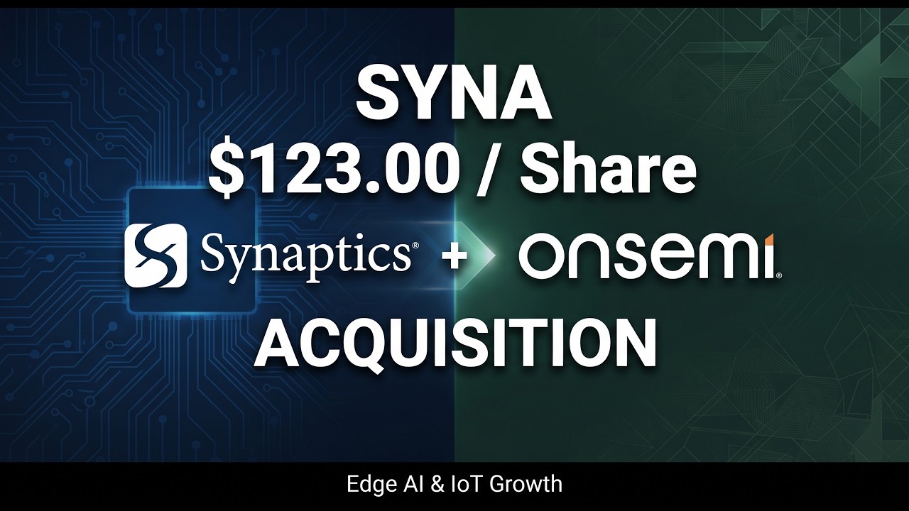 SYNA Stock Analysis: Core IoT Revenue Surge & $5.7B Merger Update