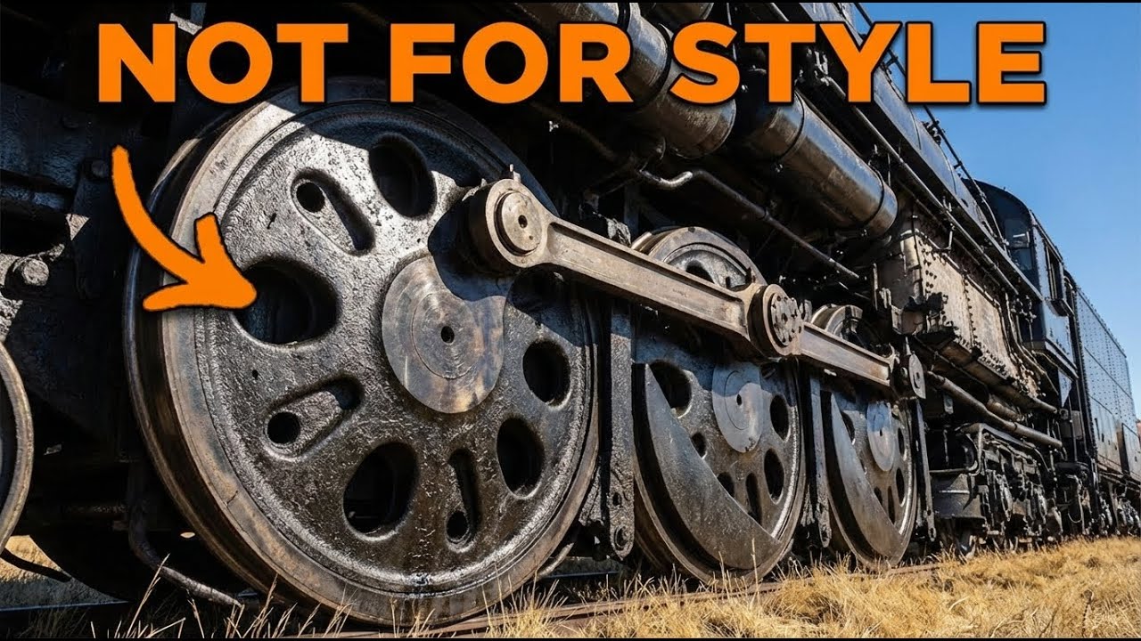 Why Do Steam Locomotive Wheels Have Holes?