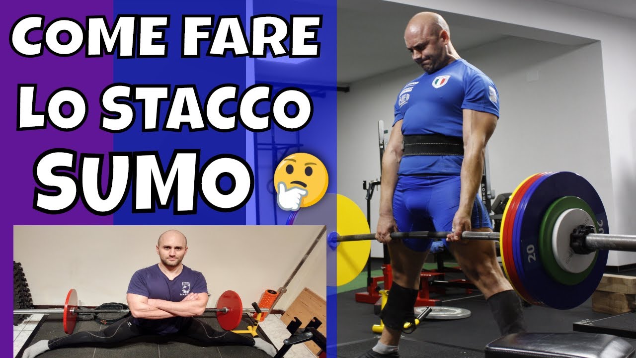 COME FARE LO STACCO DA TERRA SUMO
