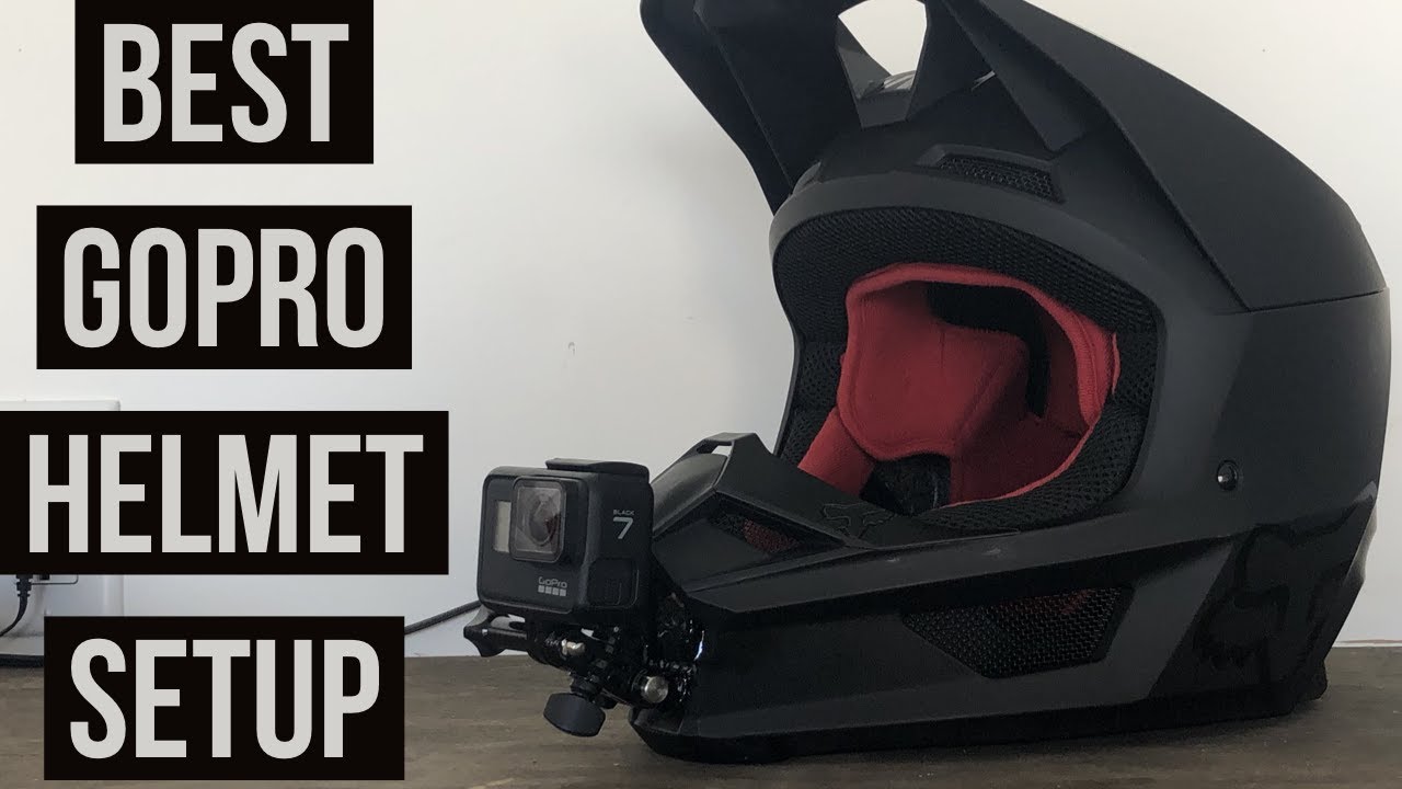 ЛУЧШЕЕ крепление GoPro для шлема для мотокросса | Крепление GoPro на подбородок