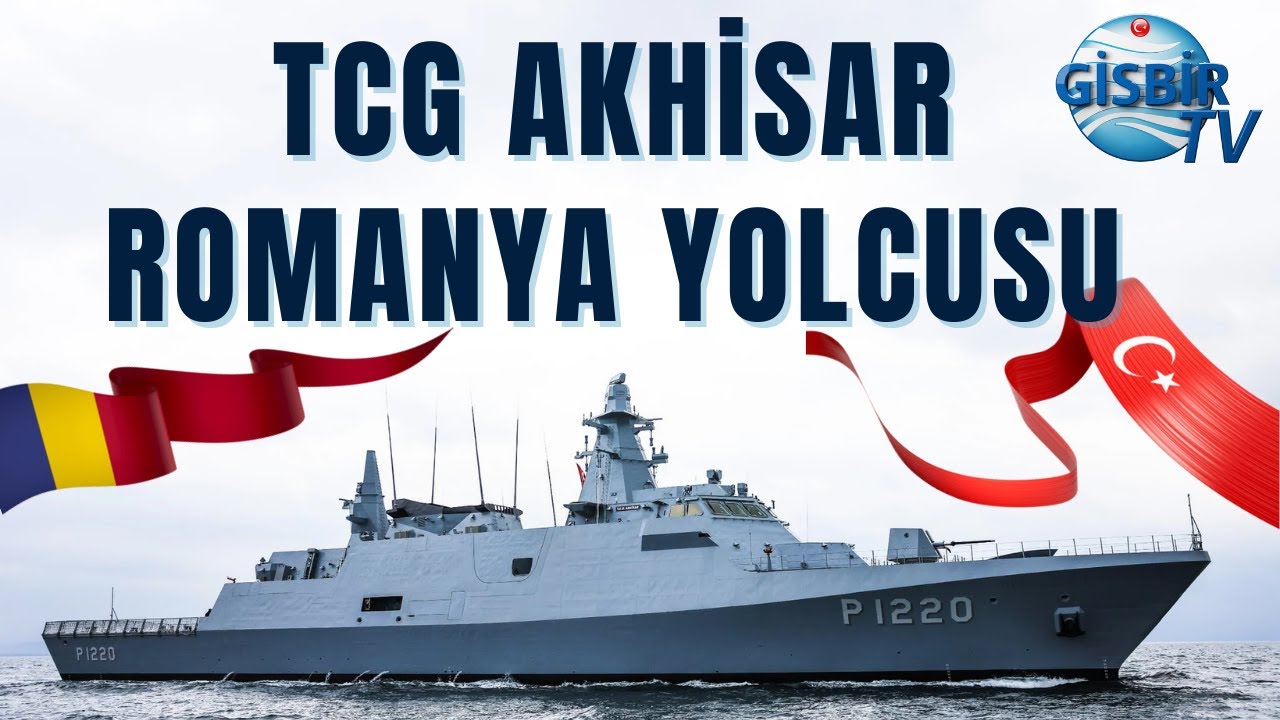T&uuml;rk Denizcilik Tarihine Ge&ccedil;en İhracat, TCG Akhisar Romanya'da!