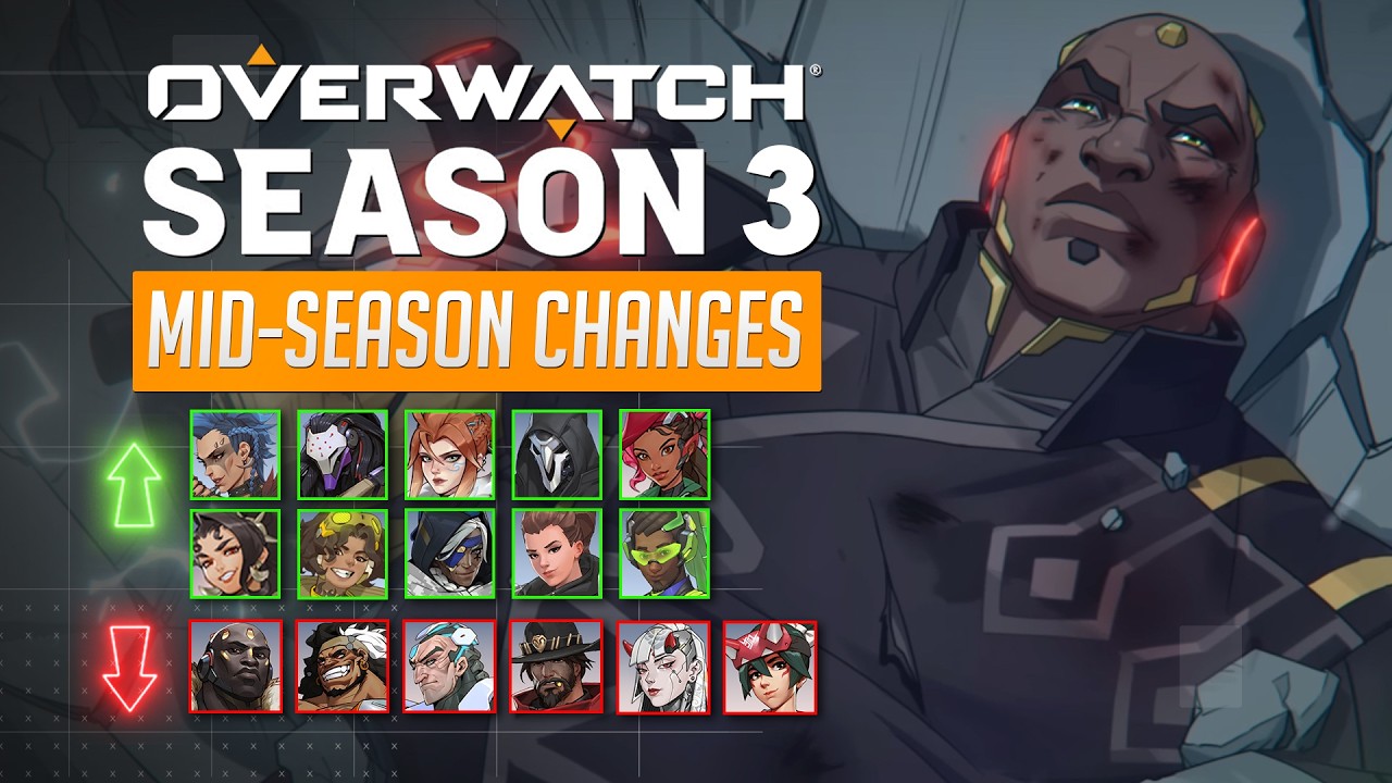 Doomfist NERFED again just like the cinematic | Overwatch Mid-Season 3.5 Patch