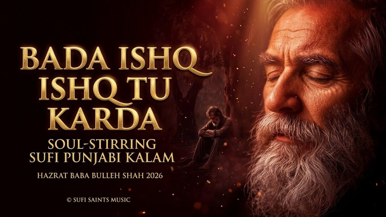 “Bada Ishq Ishq Tu Karda” | Devotional Soul-Stirring Sufi Punjabi Kalam | Baba Bulleh Shah 2026