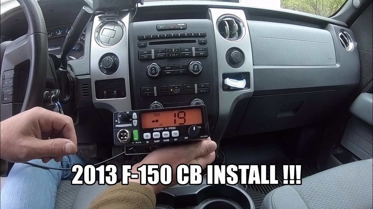 Установка F150 CB 2013 года