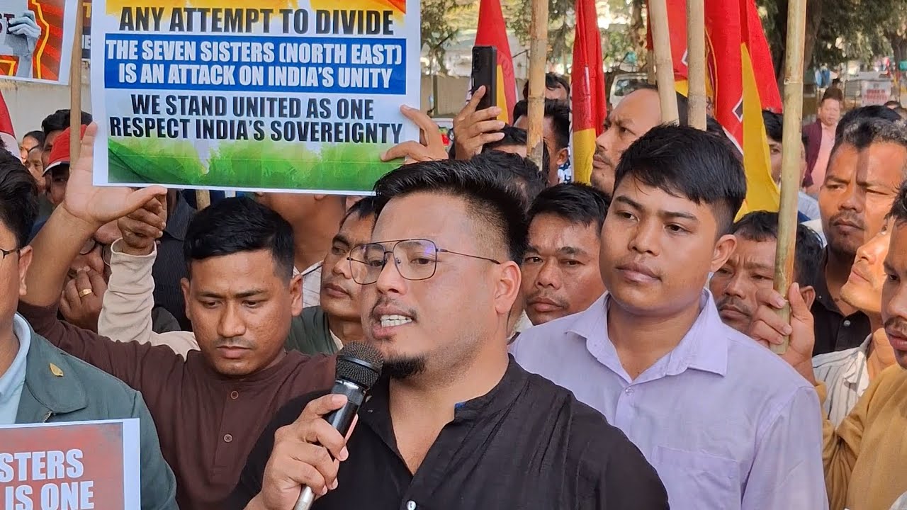 Hasnath Abdullah No Kokphirok Kha YTF President Suraj Debbarma 