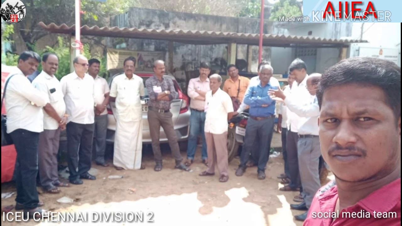 All India GENERAL STRIKE January 08-2020 AIIEA - ICEU Chennai Division 2...