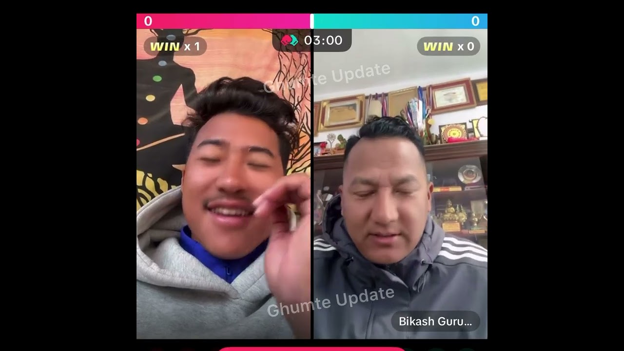 Himal Sunari  &Bikash Gurung Tiktok live ॥हिमाल सुनारी मगर र बिकास गूरूङ् रो कुरा सुनौ ॥